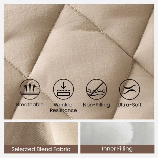 Women's Knit Patchwork Puffy Jacket