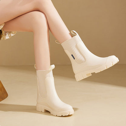 ☔️Waterproof Non-Slip Thick Sole Mid-Calf Boots - Buy 2 Get Free Shipping