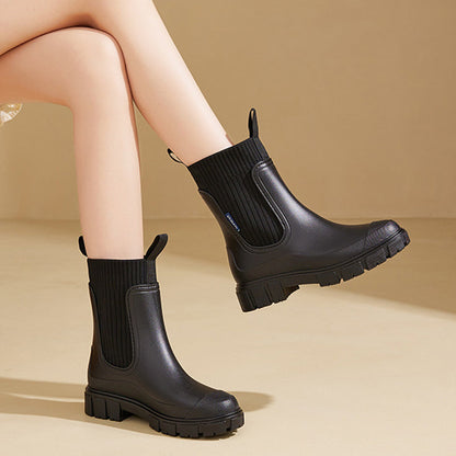☔️Waterproof Non-Slip Thick Sole Mid-Calf Boots - Buy 2 Get Free Shipping