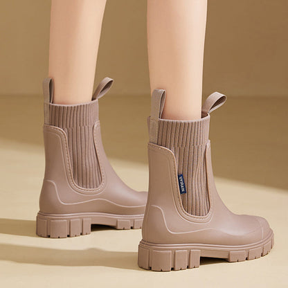 ☔️Waterproof Non-Slip Thick Sole Mid-Calf Boots - Buy 2 Get Free Shipping
