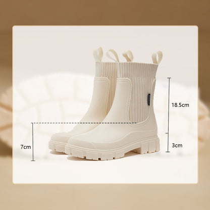☔️Waterproof Non-Slip Thick Sole Mid-Calf Boots - Buy 2 Get Free Shipping