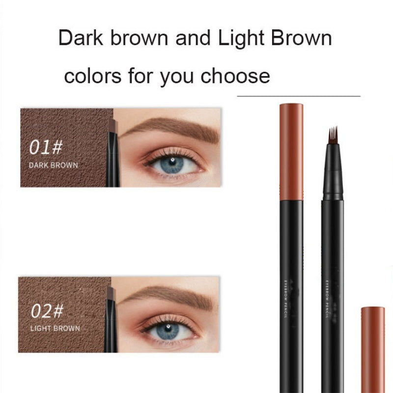 4D vodootporna rašljasta olovka za obrve