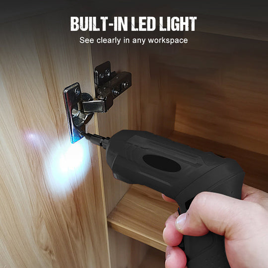 🏆Vendita lampo OLTRE 20.000 VENDUTI! 🔥Set di cacciaviti con batteria ricaricabile da 3,6 V🛠️