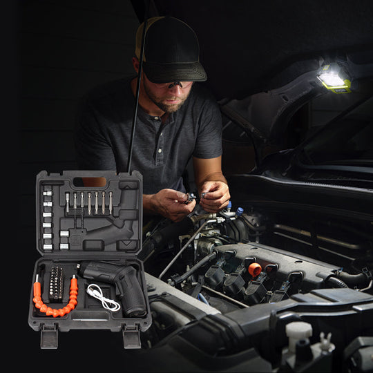 🏆Vendita lampo OLTRE 20.000 VENDUTI! 🔥Set di cacciaviti con batteria ricaricabile da 3,6 V🛠️