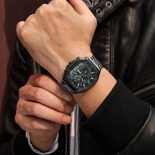 Luminous Waterproof Multifunction Watch