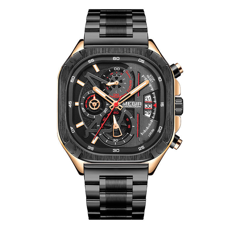 Luminous Waterproof Multifunction Watch