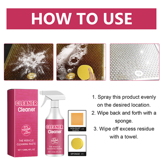 🩷Rózsaszín varázslat🩷 Többcélú konyhai tisztítószer készlet【Közvetlen gyári értékesítés】