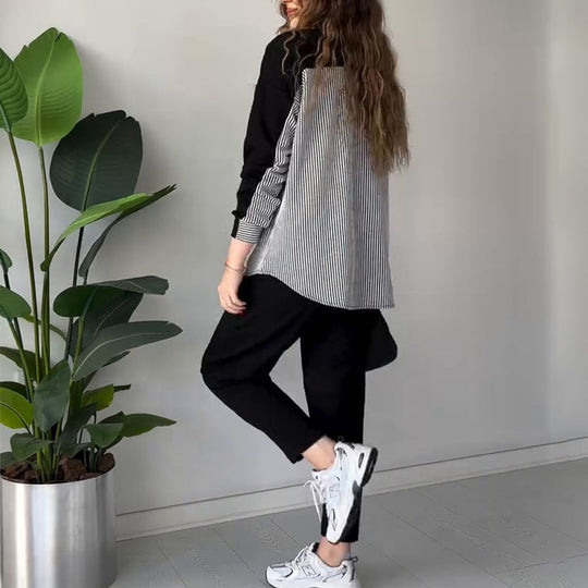 Dámský 2dílný salonek Color-Block