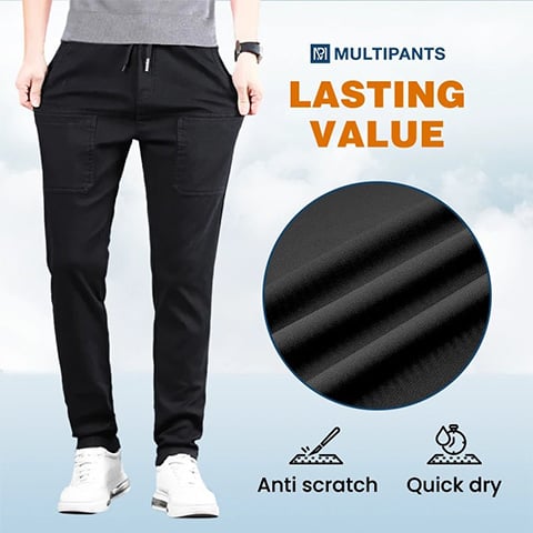💥MultiPants – High Stretch Multi-pocket Durable Cargo Pants