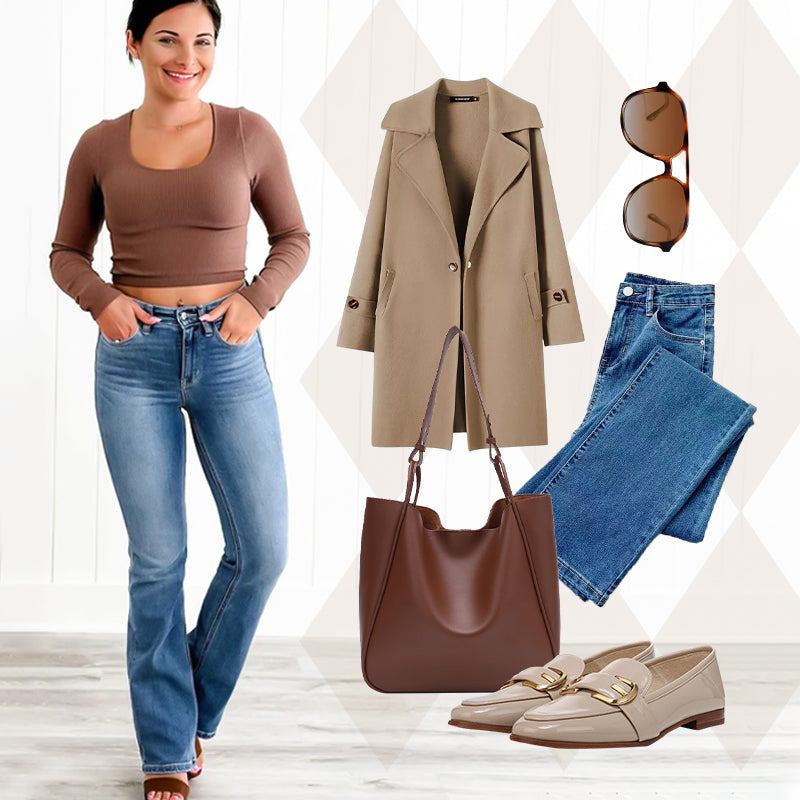 👖 60% OFF NOW! ✨ High Stretch Tummy Control Jeans - Sculpting Waist Technology with Comfortable Fit for All-Day Wear 🌟🛍️