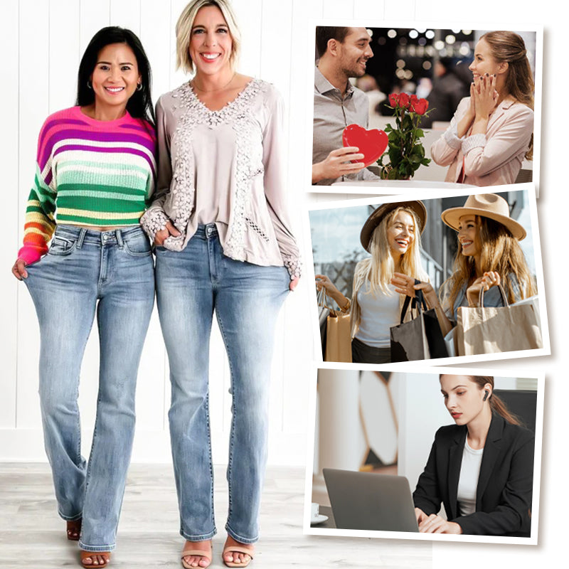 👖 60% OFF NOW! ✨ High Stretch Tummy Control Jeans - Sculpting Waist Technology with Comfortable Fit for All-Day Wear 🌟🛍️