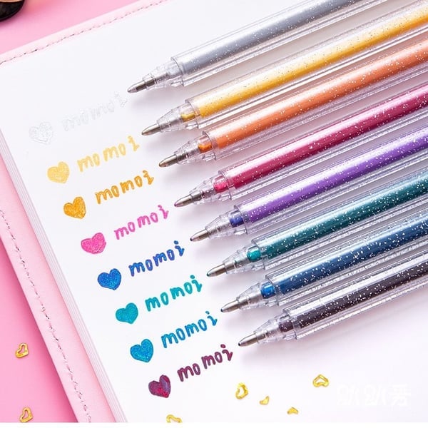 🔥LAST DAY SALE ONLY ￡9.99!!✨50K+ SOLD!🎁Glitter Gel Pen Set