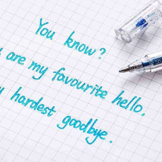 🔥LAST DAY SALE ONLY ￡9.99!!✨50K+ SOLD!🎁Glitter Gel Pen Set