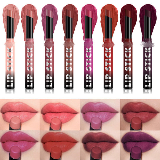 Mat vodoodporna kotna šminka za ustnice