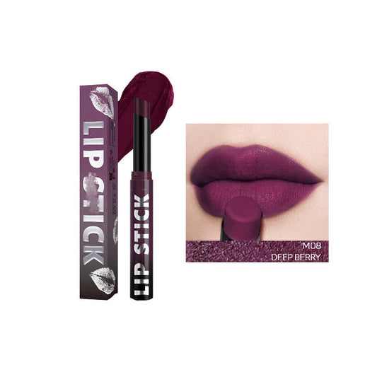 Mat vodoodporna kotna šminka za ustnice