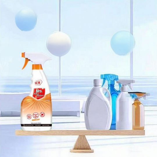 Večnamensko učinkovito razpršilo za odstranjevanje madežev