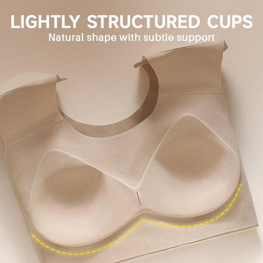 Dámska bezšvová spodná bielizeň 2 v 1 so vstavaným ramenným chráničom