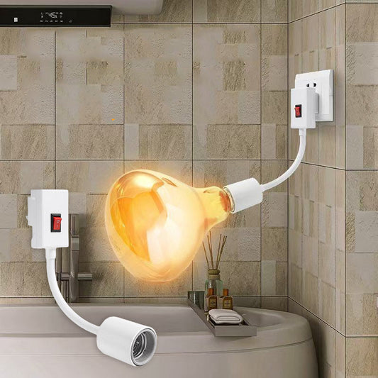 🌞High Power Bath Light Socket with Switch🌞