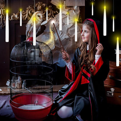 🎃Halloween Decorating Ideas 50% Off!👻Floating Candles with Wand