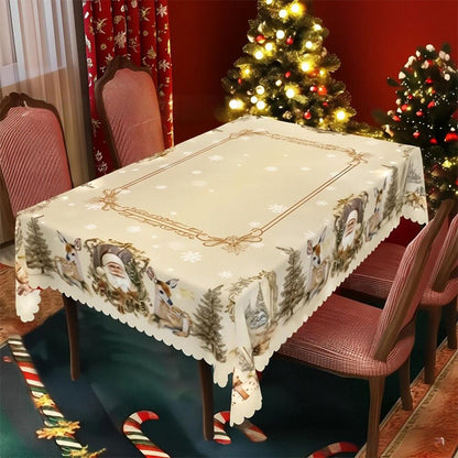 🎄Joyful Festive Classic Christmas Tablecloth🎅