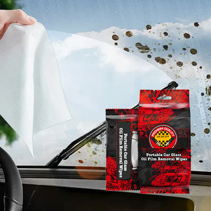 Portable Car Glass Oil Film Removal Wipes