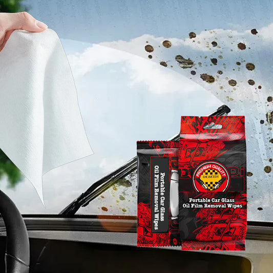Portable Car Glass Oil Film Removal Wipes