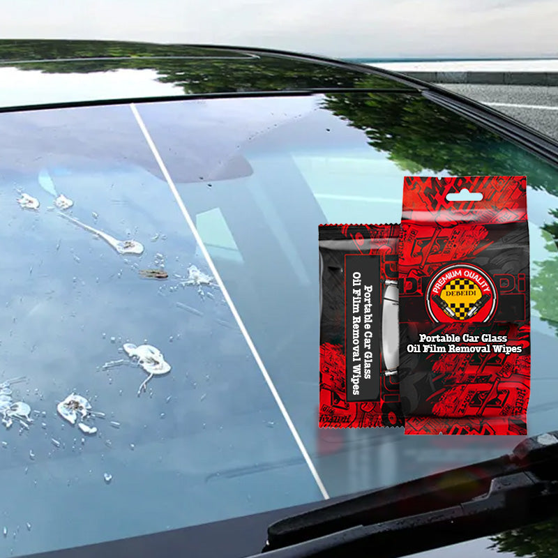 Portable Car Glass Oil Film Removal Wipes