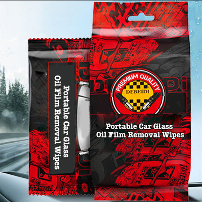 Portable Car Glass Oil Film Removal Wipes