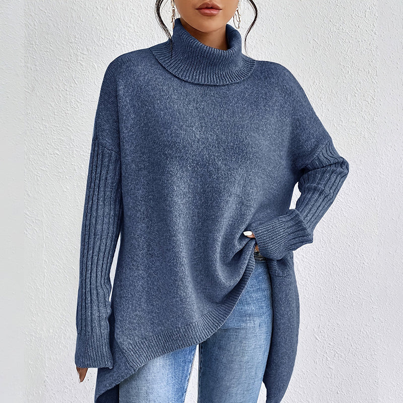 💖LAST DAY PROMOTION - 50%OFF 💖 Women’s Fashion Solid Color Turtleneck Sweater