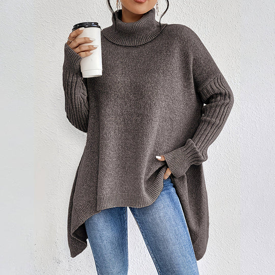 💖LAST DAY PROMOTION - 50%OFF 💖 Women’s Fashion Solid Color Turtleneck Sweater