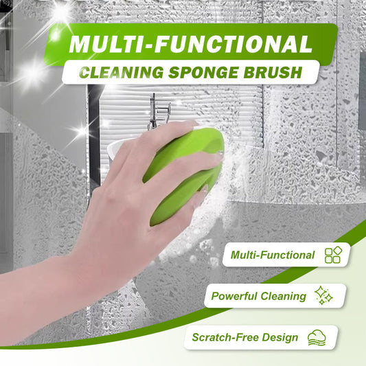🧽LAST DAY BUY 1 GET 1 FREE🔥 Bathroom Multi-Purpose Limescale Cleaning Sponge Brush