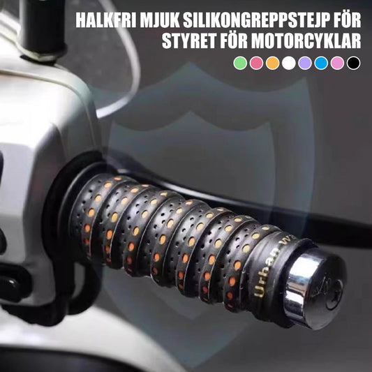 🏍️ BUY 1 GET 1 FREE! ✨ Non-slip Soft Silicone Grip Tape for Motorcycle Handlebars🧤