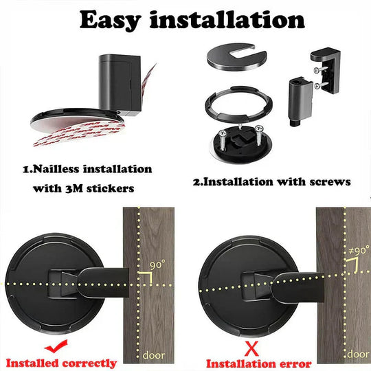 🔥 VIIMASE PÄEVA PAKKUMINE - 50% SOODUSTUST 🔥Mehaaniline põrandaukse sulgeja tasuta 3M kleebisega