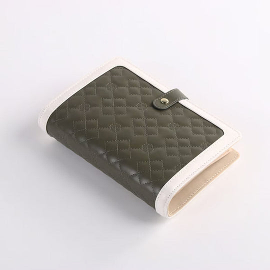 Bolsa elegante portátil para armazenamento de joias xadrez