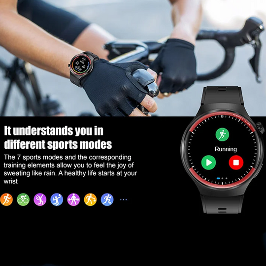 ✨Reloj inteligente con Bluetooth · Reloj de control de salud
