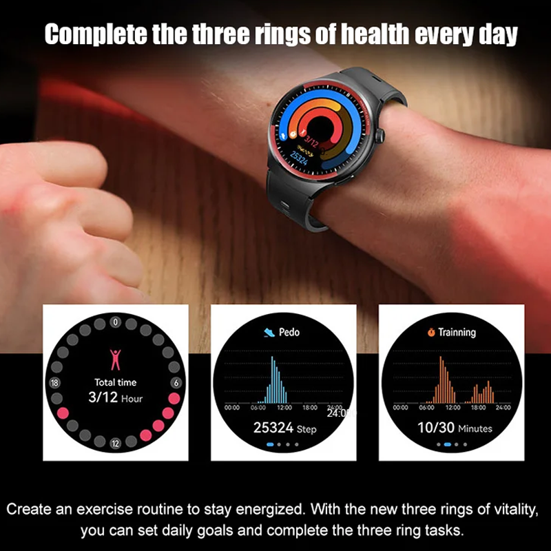 ✨Reloj inteligente con Bluetooth · Reloj de control de salud