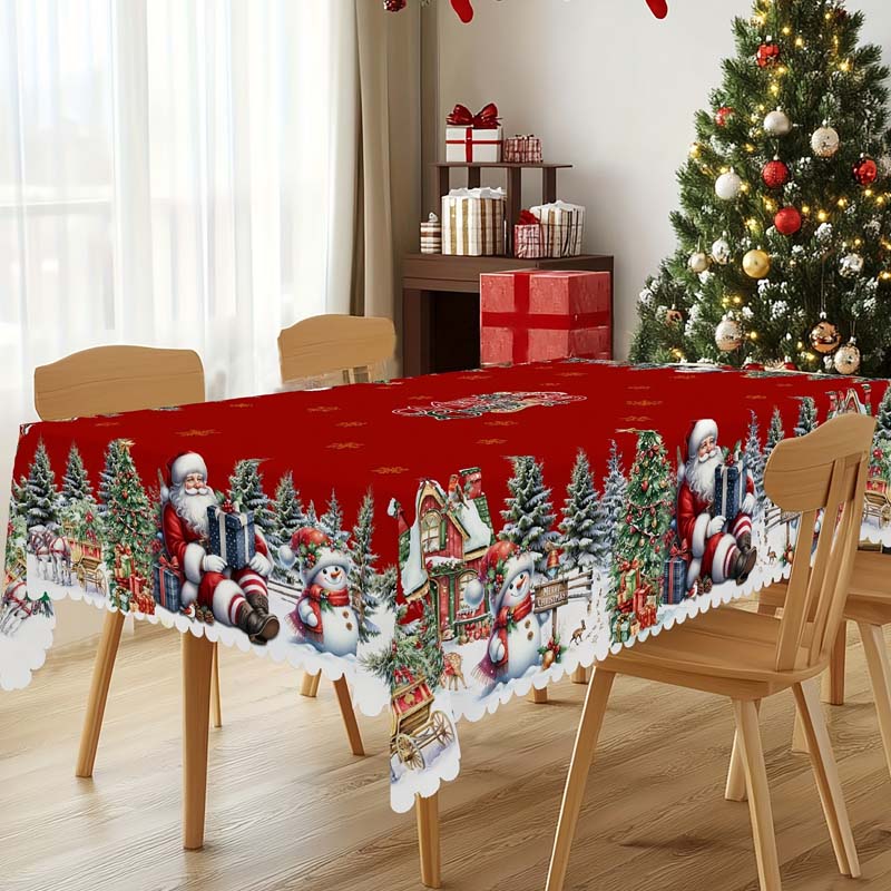 Christmas Tablecloth for Decor