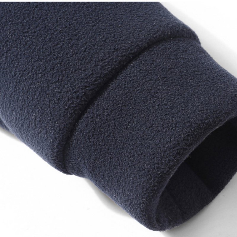 Męska kurtka o swobodnym kroju, z pluszową podszewką