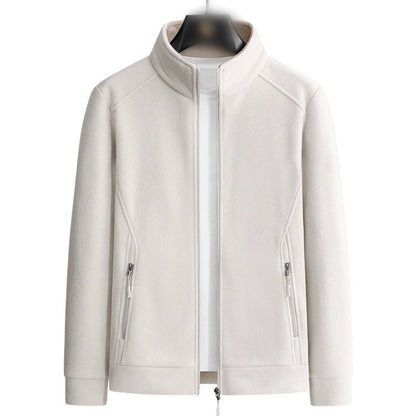 Men's Relaxed-Fit Casual Plush-Lining Jacket