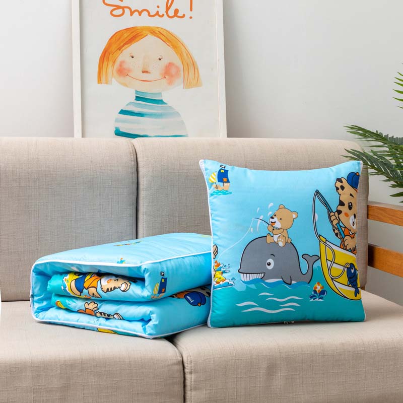 2-in-1 Stylish Soft Convertible Pillow Blanket