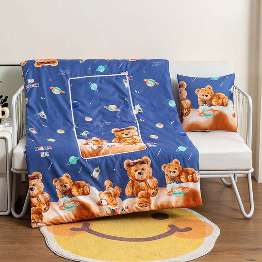 2-in-1 Stylish Soft Convertible Pillow Blanket