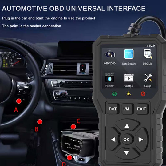 🔥OBD2 Professional Diagnostic Scanner Tool