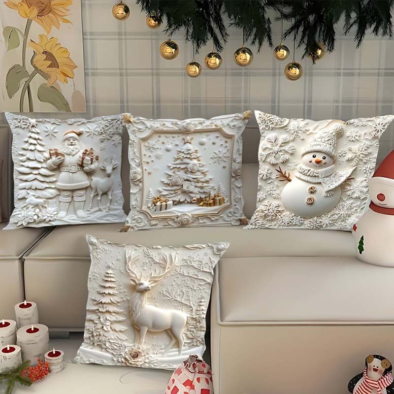 🎁Early Christmas Hot Sale 50% OFF🎅🎄Christmas Themed Cushion Cover