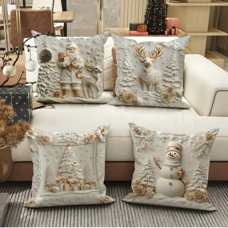 🎁Early Christmas Hot Sale 50% OFF🎅🎄Christmas Themed Cushion Cover