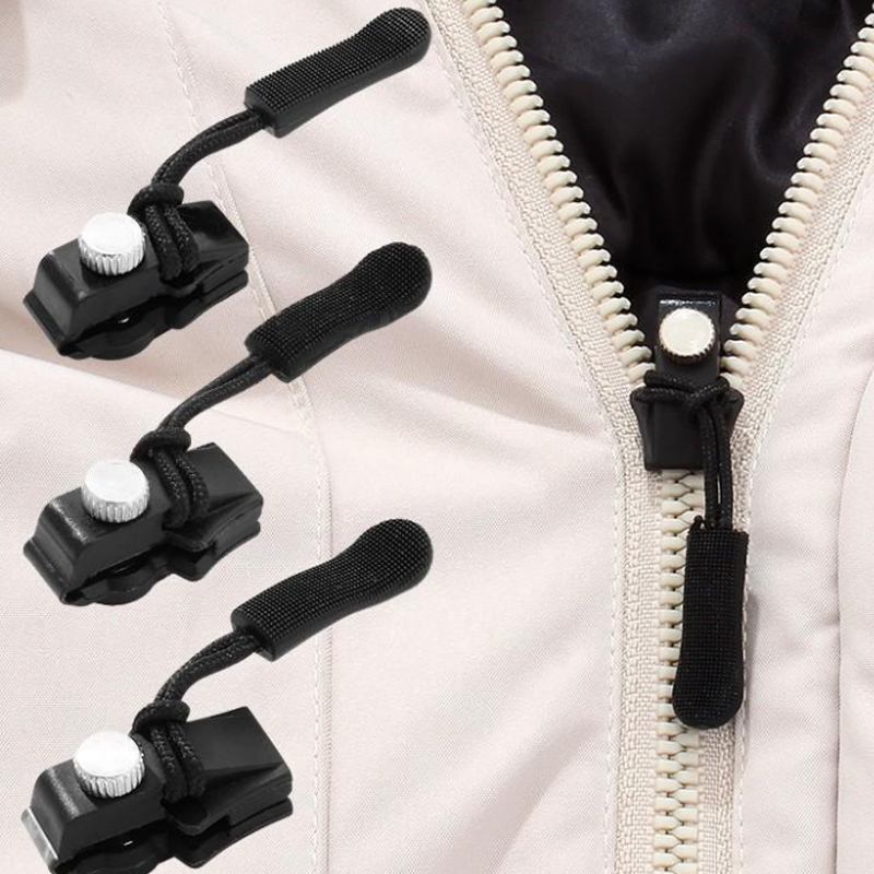 🛠️ 50% OFF NOW! ✨ Universal Zipper Repair Kit - Includes 8 Styles of Pullers & 12 Sliders for Bags, Jackets & Luggage 🔩📦