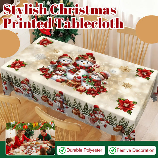 🎁Stilinga kalėdinė marginta staltiesė🔥