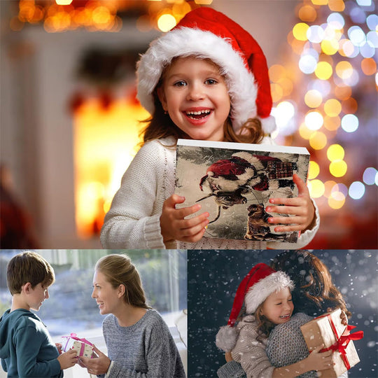 🎄Jouluale 50% POIS🎉Ylämaanlehmäaiheinen joulukalenteri