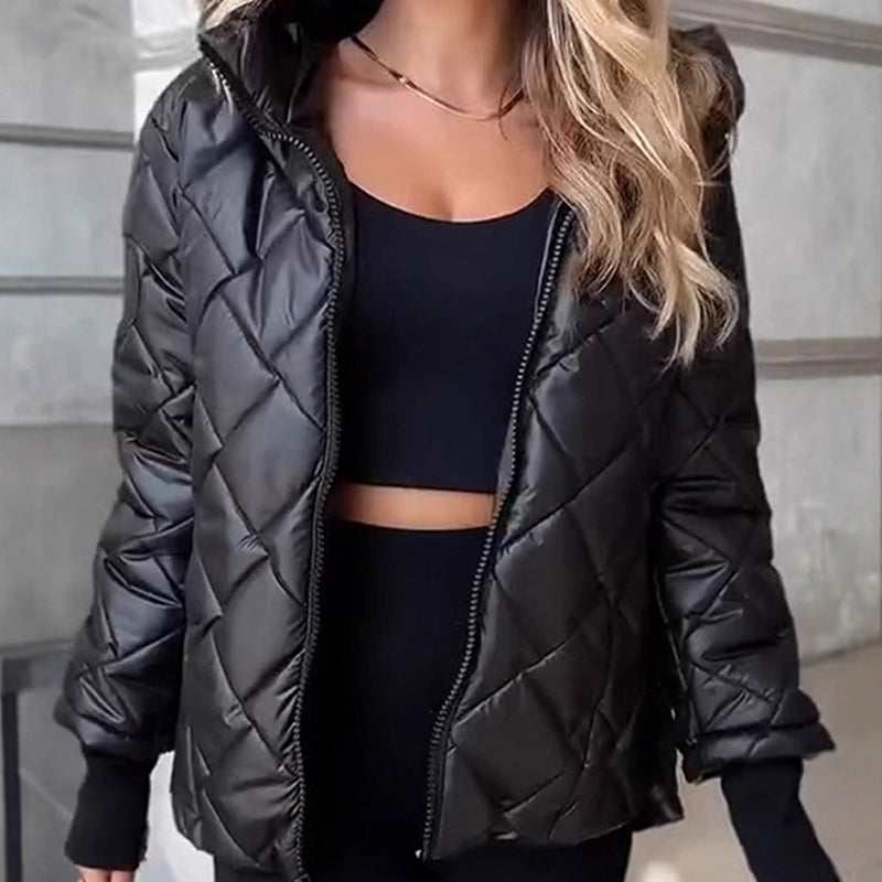💜LAST DAY PROMOTION - 50%OFF💜Women's casual cotton hooded jacket