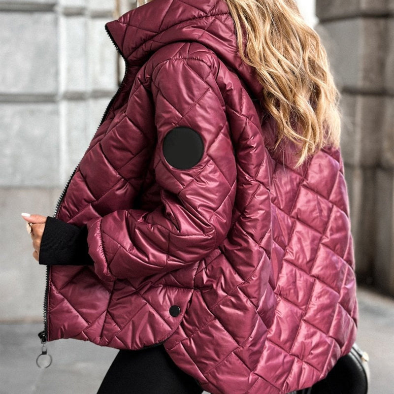 💜LAST DAY PROMOTION - 50%OFF💜Women's casual cotton hooded jacket
