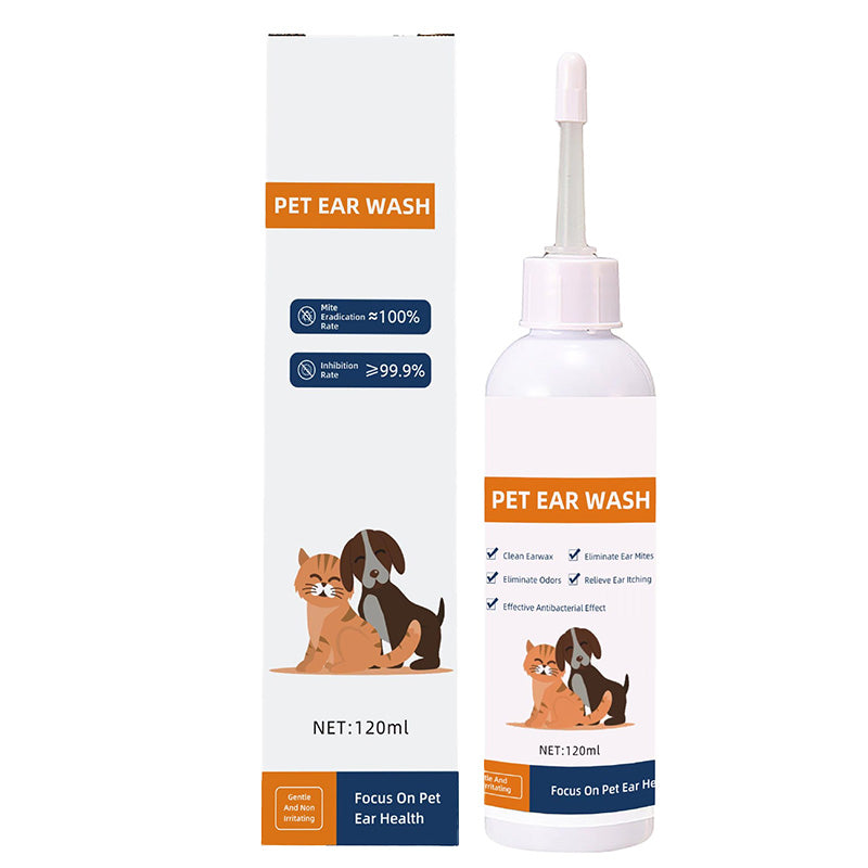 🐾 KOOP 2, KRIJG 1 GRATIS! ✨ Oorreiniger voor huisdieren - Milde formule met verzachtende aloë vera voor honden en katten, voorkomt infecties en geurtjes. 🌿👂